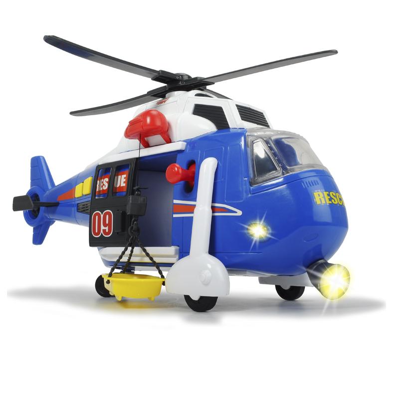 Вертолет функциональный, 41 см., свет, звук, свободный ход  